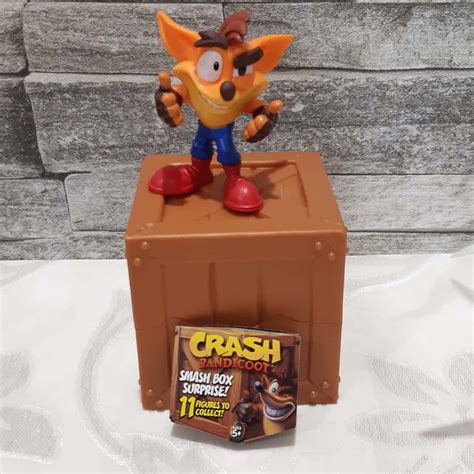 break metal boxes crash bandicoot|Crash Bandicoot smash box surprise.